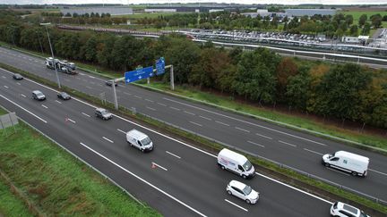 L'autoroute A1 (image d'illustration. (FRED HASLIN / MAXPPP)