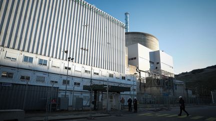 La centrale nucléaire de Penly (Seine-Maritime), le 9 décembre 2022. (LOU BENOIST / AFP)