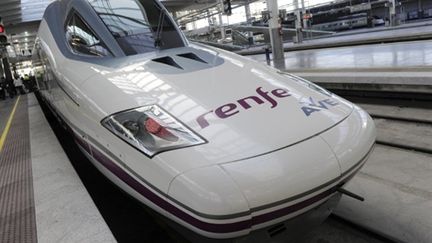 Le tgv espagnol (AFP/DOMINIQUE FAGET)