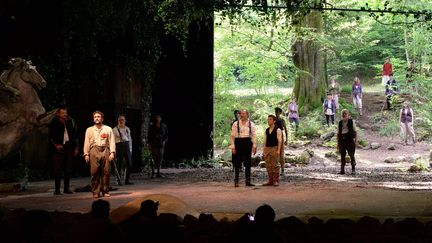 Représentation La vie est un rêve, théâtre du peuple, Bussang, 26/07/2019 (JEAN-CHARLES OLE / MAXPPP)