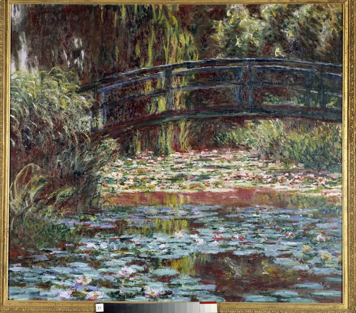 "Le bassin aux nympheas à Giverny" de Claude Monet, au Chicago institute, en 2016. (PHOTO JOSSE)