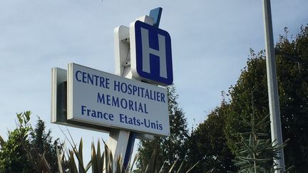 Le centre hospitalier franco-américain Mémorial à Saint-Lô, dans la Manche. (MARC BERTRAND / FRANCE-BLEU COTENTIN)