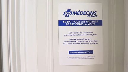 Santé : les généralistes de SOS Médecins en grève durant 24 heures (France 3)