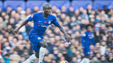 N'Golo Kanté lors d'un match entre Chelsea et Everton, le 11 novembre 2018 à Londres. (JANE STOKES / PRO SPORTS IMAGES LTD / AFP)