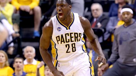 Le joueur français d'Indiana Ian Mahinmi (ANDY LYONS / GETTY IMAGES NORTH AMERICA)