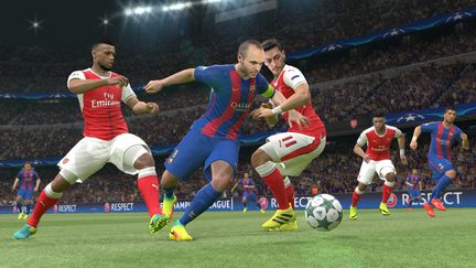 "PES 2017" est sorti le 15 septembre sur consoles et PC. (KONAMI)