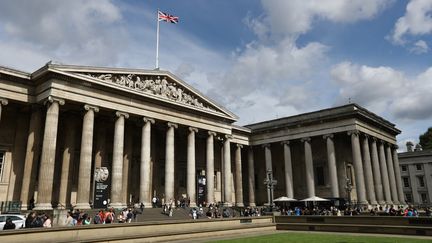 Le British Museum de Londres (Royaume-Uni), le 24 août 2018. (DANIEL LEAL / AFP)