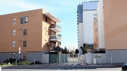 Le quartier de La Devèze à Béziers (Hérault), où réside la jeune femme interpellée dans la nuit du 3 au 4 avril 2021.&nbsp; (MAXPPP)