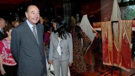 Jacques Chirac lors de l'inauguration du musée du Quai Branly en 2006
 (WITT/SIPA)