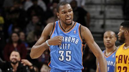 Kevin Durant rageur face aux Cavs