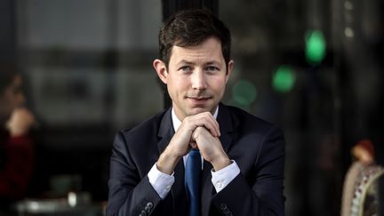 François-Xavier Bellamy, adjoint au maire de Versailles (Yvelines), le 28 janvier 2019 à Paris.&nbsp; (CHRISTOPHE ARCHAMBAULT / AFP)