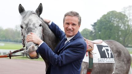 Nicolas Dupont-Aignan, candidat de Debout la France à l'élection présidentielle 2017. (THOMAS SAMSON / AFP)