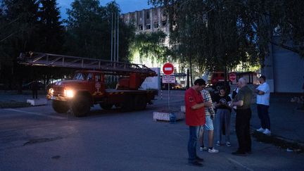 At least 51 people were killed and hundreds injured on September 3, 2024, in a Russian strike on the Ukrainian city of Poltava. (PATRYK JARACCZ / AFP)