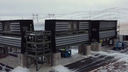 Environnement : en Islande, une usine dépollue l'air (Capture d'écran France 2)