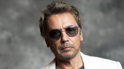 Jean-Michel Jarre, ici en avril 2018, est le président de la Confédération internationale des sociétés d'auteurs et compositeurs (Cisac).
 (Valérie Macon / AFP)