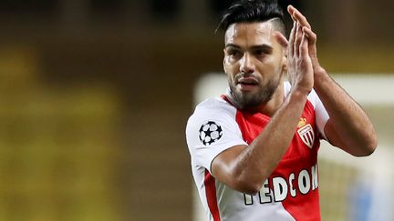 Le buteur de l'AS Monaco, Radamel Falcao (VALERY HACHE / AFP)