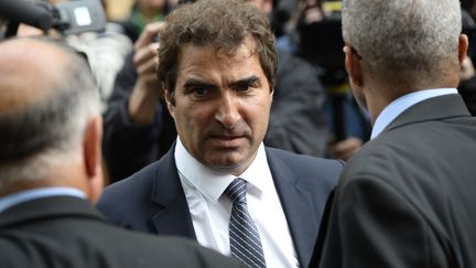 Le chef des d&eacute;put&eacute;s UMP, Christian Jacob, arrive &agrave; une r&eacute;union au si&egrave;ge de l'UMP, le 10 juin 2014, &agrave; Paris. (ERIC FEFERBERG / AFP)