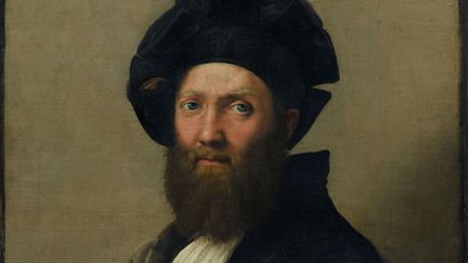 "Portrait de Baldassare Castiglione", de Rapha&euml;l (1514-1515). Huile sur toile, 82 x 67 cm. Paris, mus&eacute;e du Louvre, d&eacute;partement des Peintures. ( RMN (MUSÉE DU  LOUVRE) / TONY QUERREC)