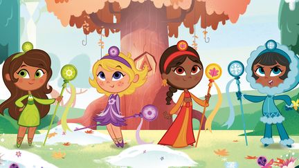 "Enchanted Sisters", de Cyber Group Studios
 (Cartoon forum / Cyber Group Studios)