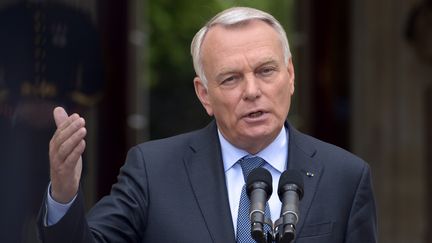 Jean-Marc Ayrault, le 14 juin 2013 &agrave; l'h&ocirc;tel Matignon (Paris).&nbsp; (BERTRAND GUAY / AFP)