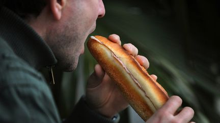 &nbsp; (Le jambon-beurre arrive toujours en tête de la restauration rapide © Maxppp)