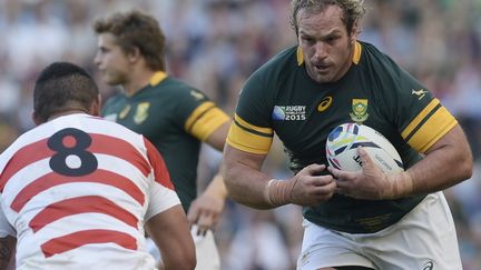 Jannie du Plessis de retour avec les Springboks (LIONEL BONAVENTURE / AFP)