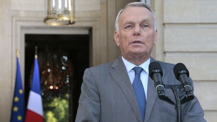 Le Premier ministre, Jean-Marc Ayrault, le 2 septembre 2013 &agrave; Paris. (JACQUES DEMARTHON / AFP )