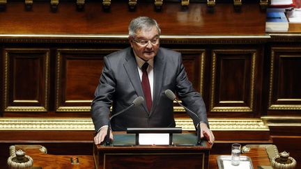 Michel Mercier au Sénat, le 16 mars 2016. (FRANCOIS GUILLOT / AFP)