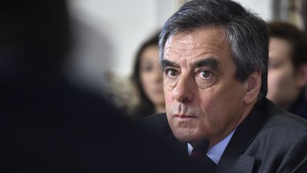 François Fillon à Tourcoing (Nord), le 17 février 2017. (PHILIPPE HUGUEN / AFP)