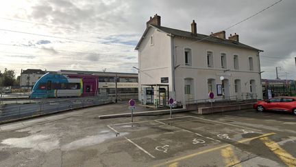 La gare de Saint-Etienne-de-Montluc (Loire-Atlantique) en novembre 2020, sur le service de cartographie Google Maps. (GOOGLE MAPS)