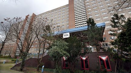 Un batiment de l'ancien siège de la Stasi, à Berlin, le 20 novembre 2015.&nbsp; (WOLFGANG KUMM / DPA / AFP)