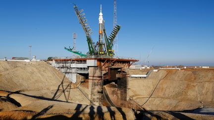 Espace : la fusée Soyouz est prête à décoller du Kazakhstan