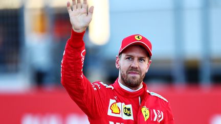 Sebastian Vettel le 2 novembre dernier lors du Grand Prix des USA. (DAN ISTITENE / GETTY IMAGES NORTH AMERICA)