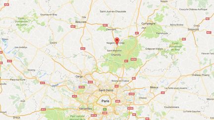 Trois femmes, soupçonnées d'avoir communiqué avec le terroriste Rachid Kassim, ont été arrêtées mardi 28 février, dont une à Creil (Oise). (GOOGLE MAPS)