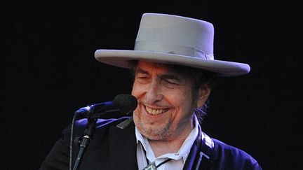 Bob Dylan au festival des Vieilles Charrues, le 22 juillet 2012.
 (Fred Tanneau / AFP)