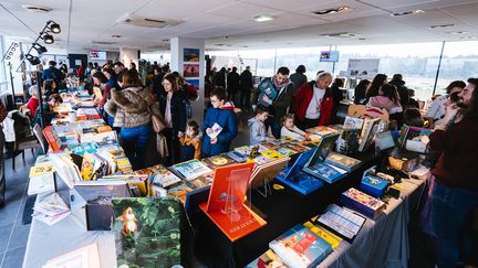 La grande librairie de la fête du Livre de Bron (PAUL BOURDREL)