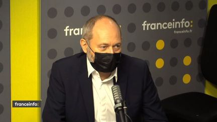 Jean-Eric Valli, patron des Indés radios et de RadioPlayer France, à franceinfo. (FRANCEINFO / RADIO FRANCE)