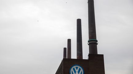 Une&nbsp;usine Volkswagen de Wolfsburg (Basse-Saxe), le 13 avril 2018. (ODD ANDERSEN / AFP)