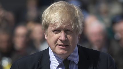 Boris Johnson, l'ancien maire de Londres, avril 2016
 (JUSTIN TALLIS / AFP)