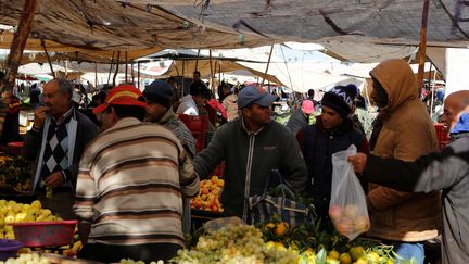 Marché dans les environs de Casablanca, au Maroc, le 23 octobre 2019. (REUTERS - YOUSSEF BOUDLAL / X02771)