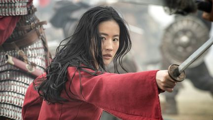 Yifei Liu dans Mulan.&nbsp; (2020 Disney Enterprises, Inc. All Rights Reserved. / Jasin Boland)