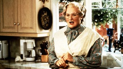 L'acteur Robin Williams dans le film "Madame Doubtfire", sorti en 1993. (RONALDGRANT / MARY EVANS / SIPA)