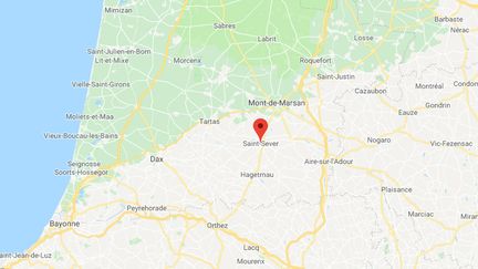 Saint-Sever (Landes).&nbsp; (GOOGLE MAPS)