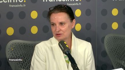 Anne Lavaud, déléguée générale de l’association Prévention routière, était l'invité de franceinfo mercredi 10 juillet.&nbsp; (FRANCEINFO / RADIOFRANCE)