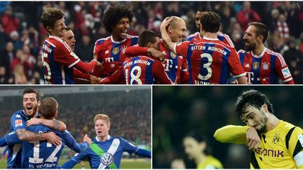 Pendant que le Bayern s'amuse, Wolfsbourg surprend et Dortmund compte les points perdus...