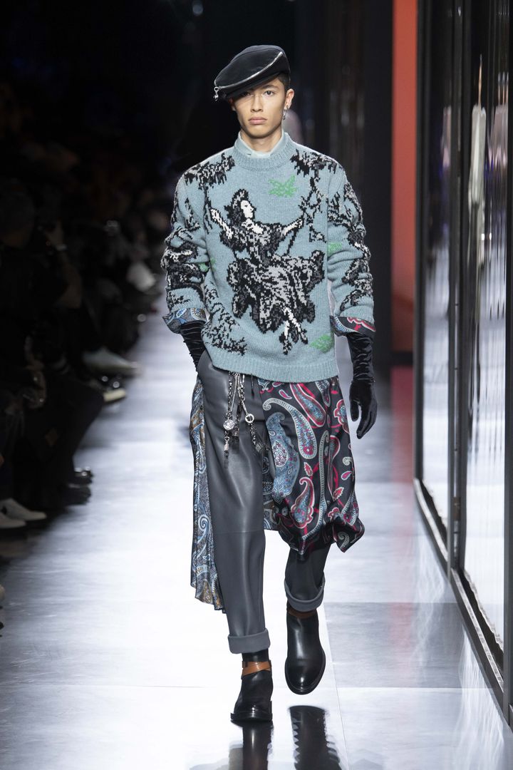 Fashion Week hommes, Paris. Défilé Dior, Hiver 2020/2021 (YANNIS VLAMOS)