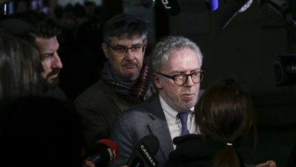 Philippe Duperron, le 5 février 2018, à Bruxelles. (THIERRY ROGE / BELGA MAG)