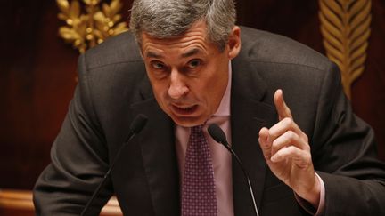 Le d&eacute;put&eacute; UMP, Henri Guaino, le 29 janvier 2013 &agrave; la tribune de l'Assembl&eacute;e nationale (Paris). ( CHARLES PLATIAU / REUTERS)