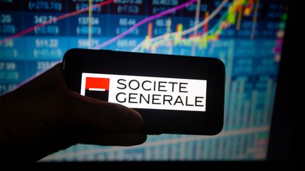 La banque Société générale a annoncé le 3 août des résultats financiers plombés par le Covid-19. (ALEXANDER POHL / NURPHOTO / AFP)