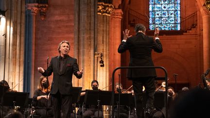 Le ténor Roberto Alagna ouvre le Festival de Saint-Denis le 10 juin 2021 (CHRISTOPHE FILLIEULE - FESTIVAL DE SAINT-DENIS)